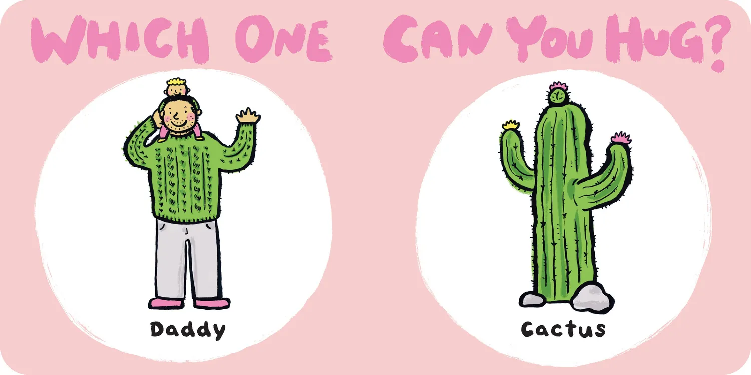 Abrams & Chronicle Books Which One Can You Hug? pappbok 0–3 år