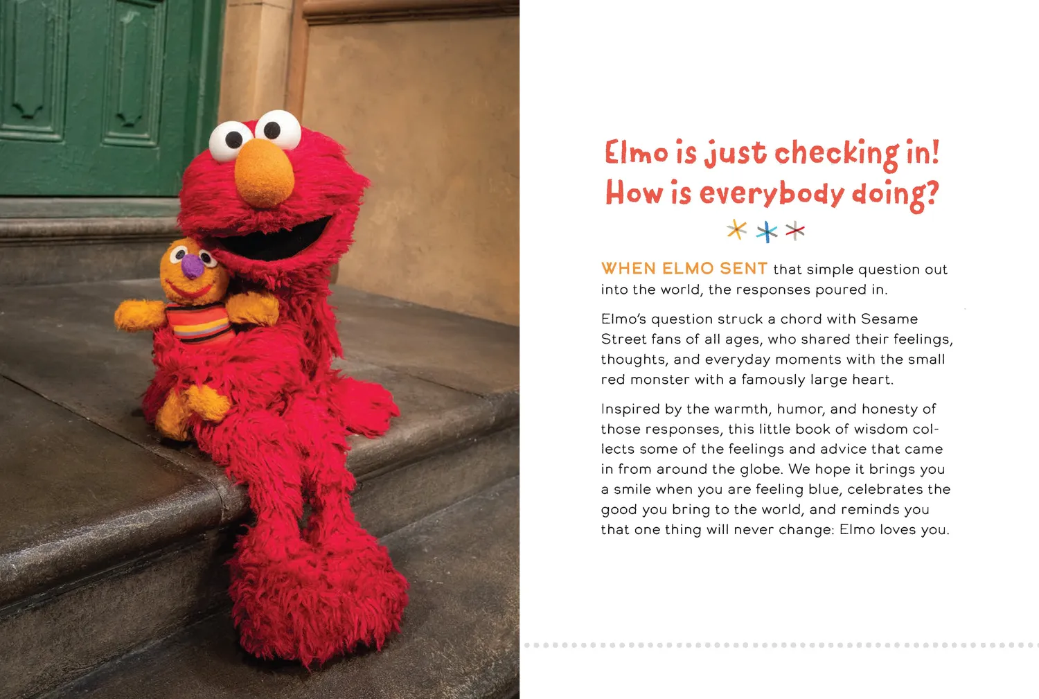 Chronicle Books Sesame Street Elmo Checks In innbundet