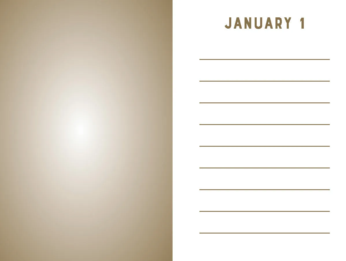 Chronicle Radiant Glow Mini One Line a Day dagbok