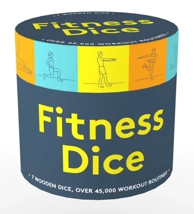 Chronicle Fitness Dice treningsspill 7 terninger tre