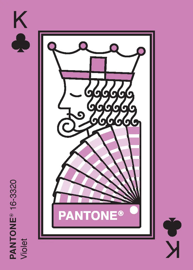 Pantone Color Spectrum spillkort 2-pak farger