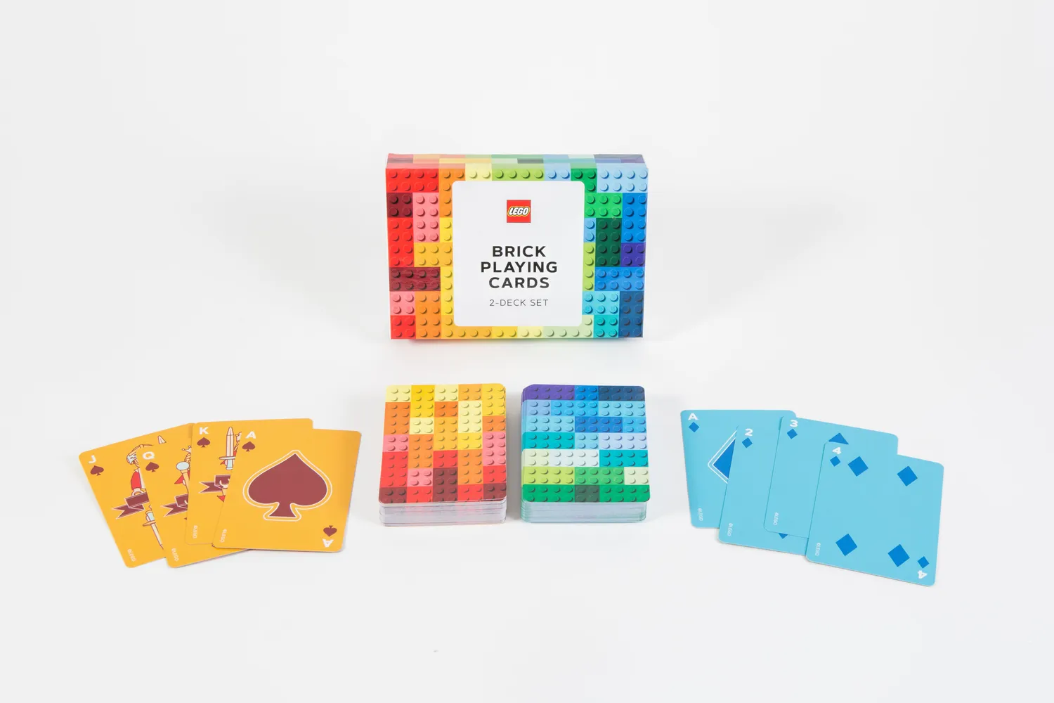 Abrams and Chronicle LEGO Brick spillkort 2 pakker klosser