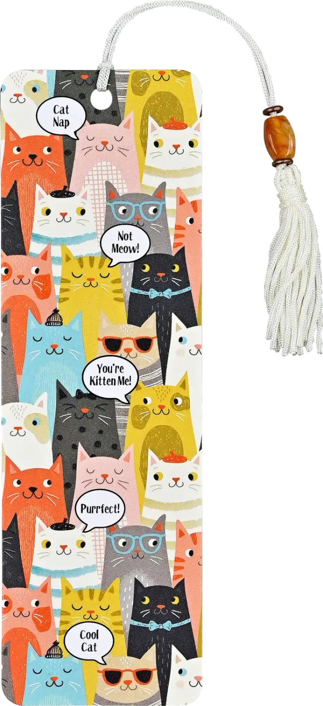 Peter Pauper Press Cats bokmerke perler katt