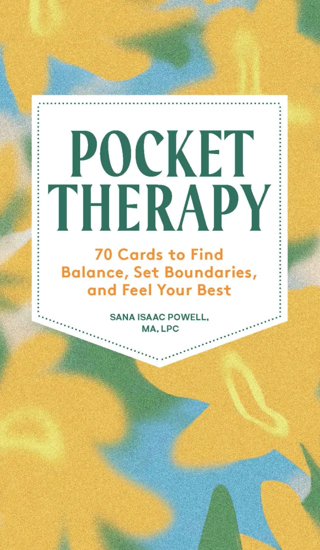 Chronicle Books Pocket Therapy kortstokk 70 øvelser selvkjærlighet