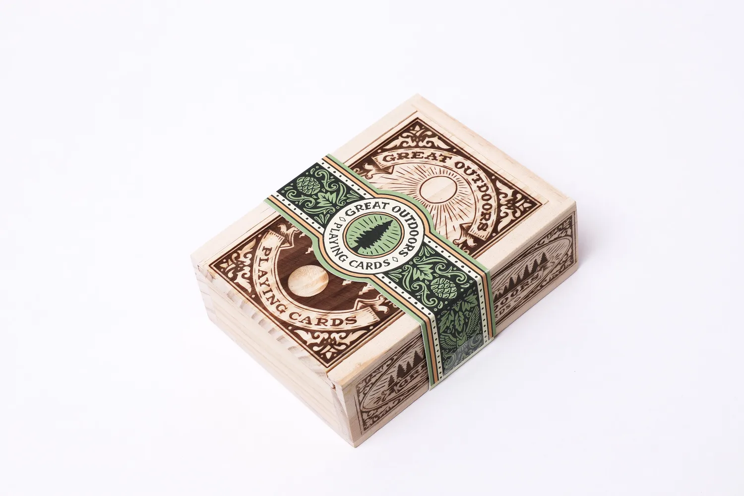 Great Outdoors Playing Cards spillekort treeske