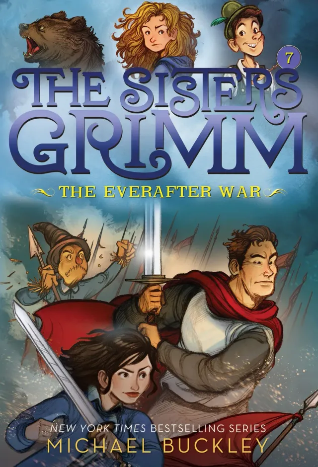 Abrams and Chronicle Sisters Grimm 7 Everafter War pocketbok jubileum