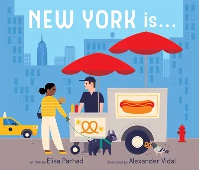 Abrams New York Is pekebok board book for små barn