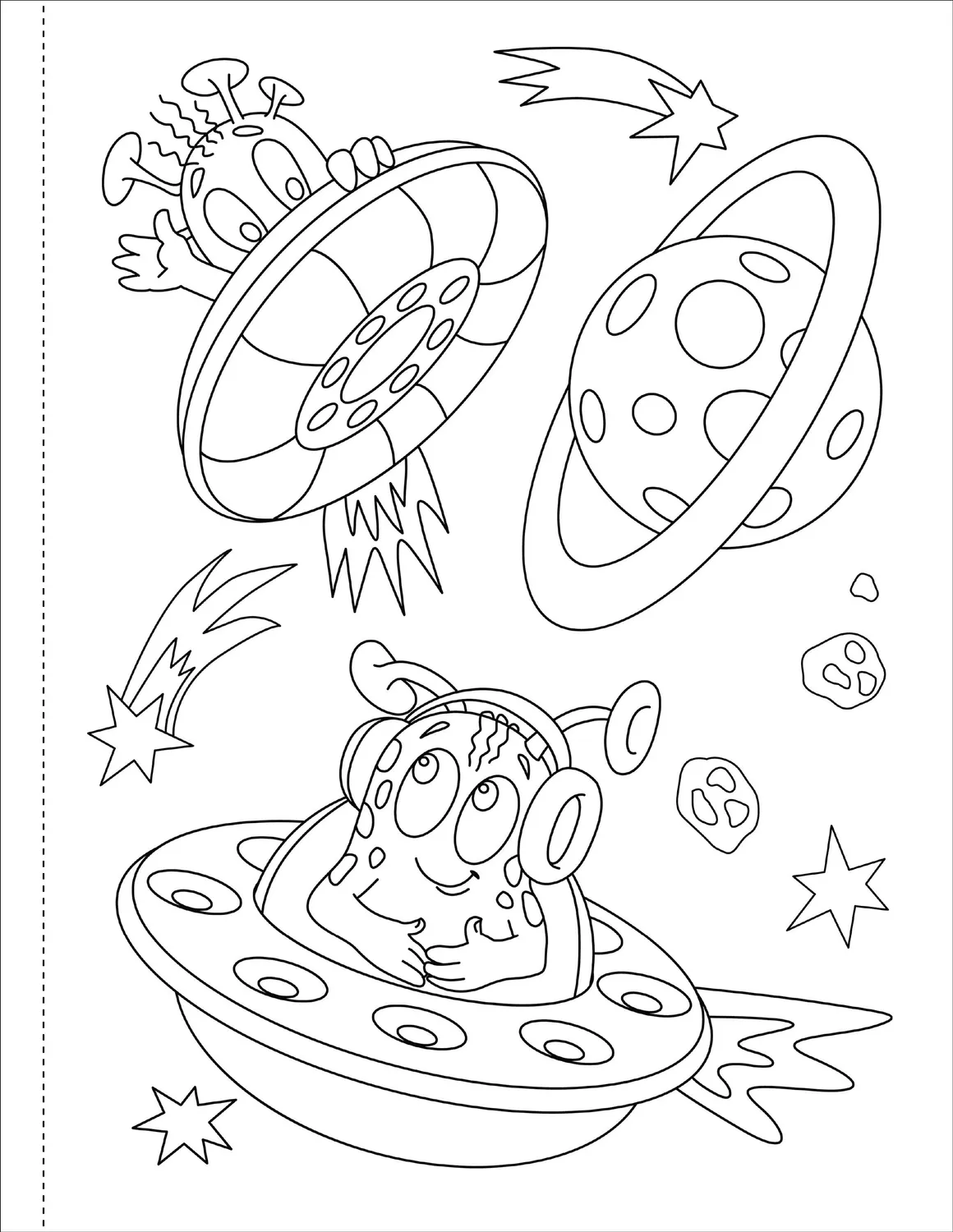 Peter Pauper Press Solar System fargeleggingsbok 64 sider