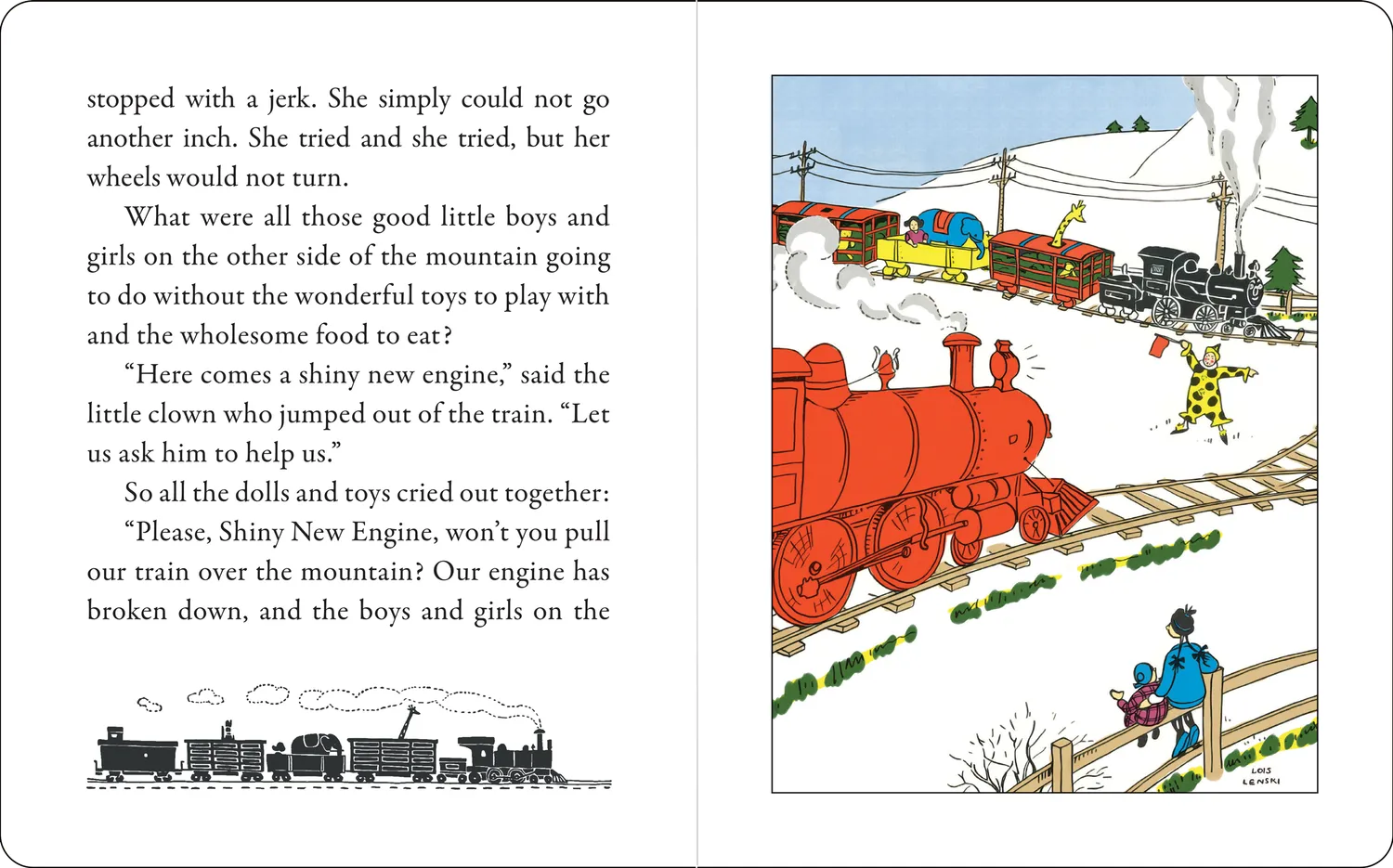 Peter Pauper Press The Little Engine That Could bildebok innbundet