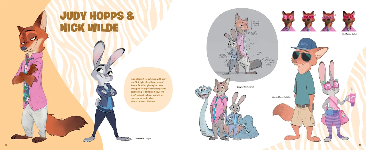 Disney The Art of Zootopia 2 kunstbok innbundet