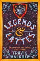 Bokia Legends & Lattes bok pent brukt engelsk fantasy