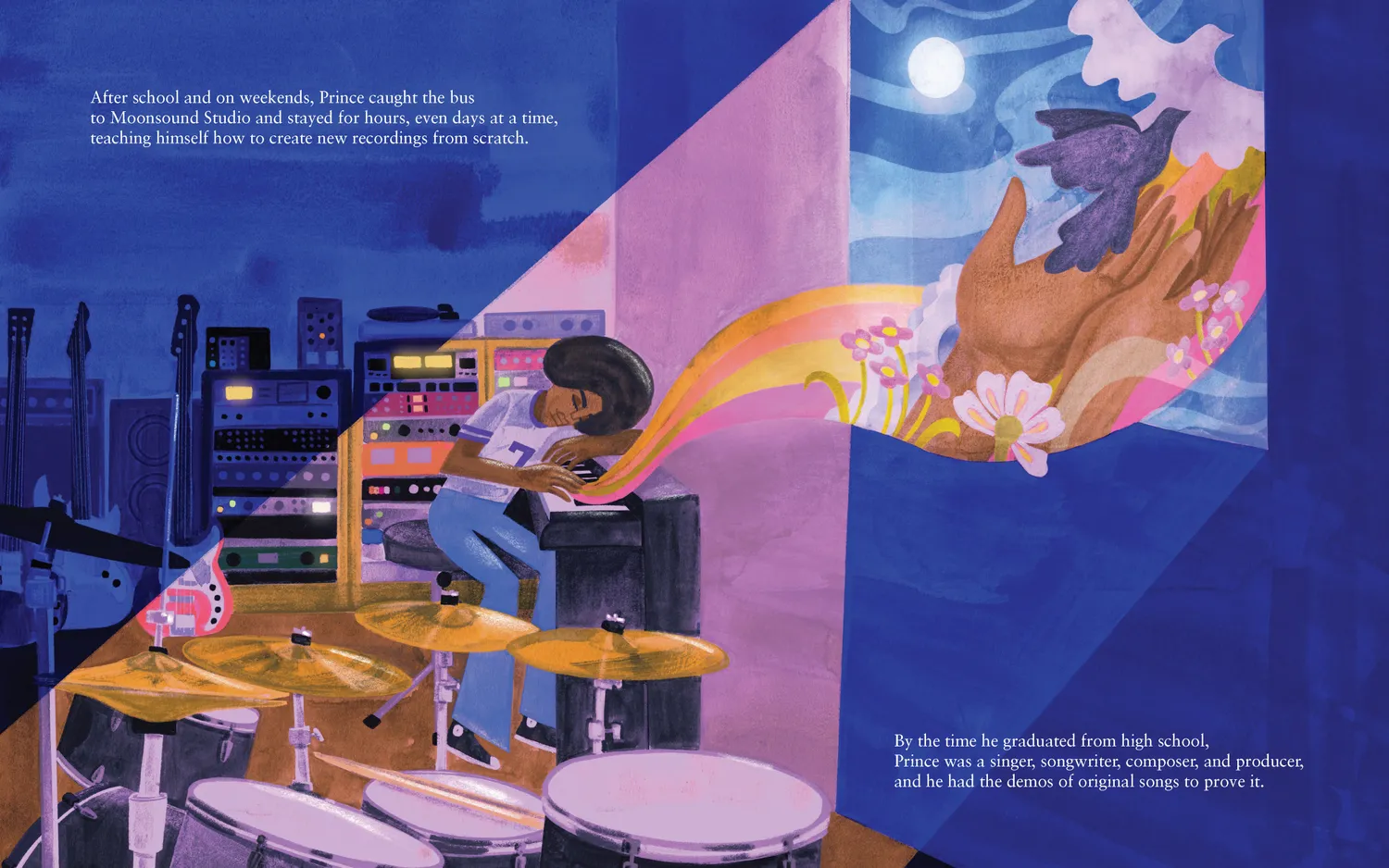 Abrams and Chronicle The Purple One A Story of Prince bildebok innbundet