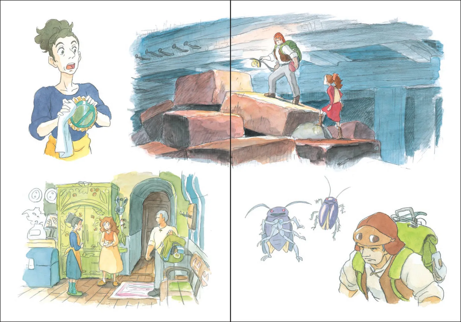 Chronicle Books Arrietty journal notatbok Studio Ghibli