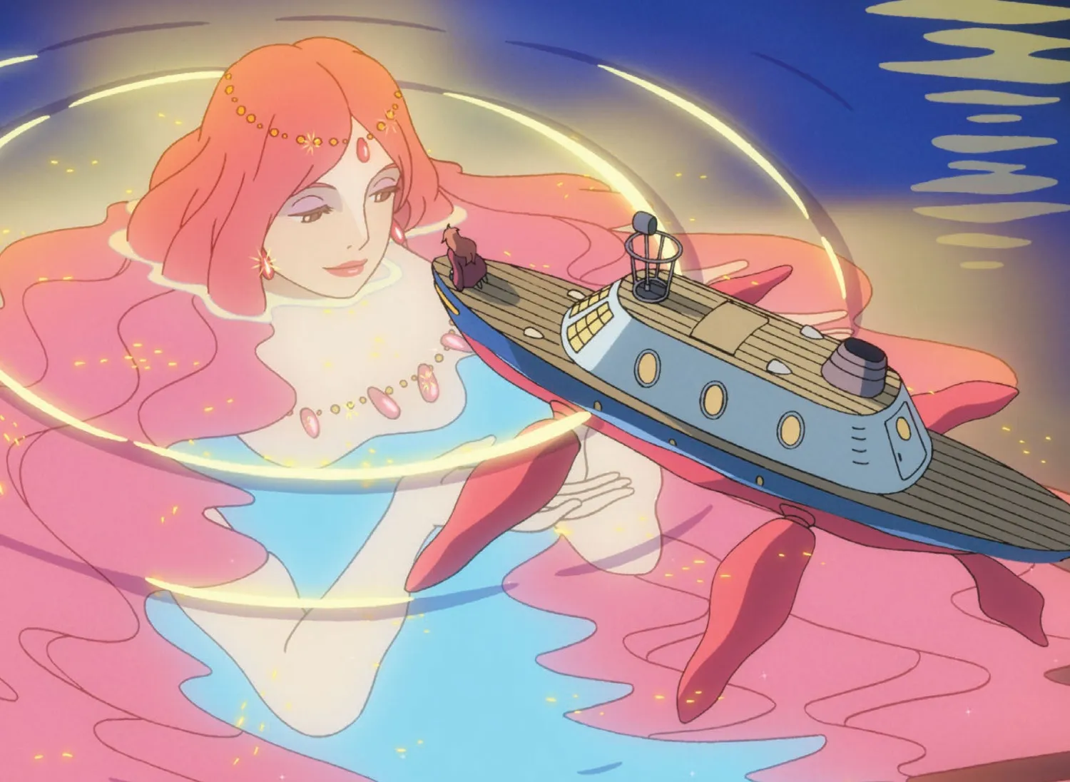 Studio Ghibli Ponyo postkortbok 30 postkort Miyazaki