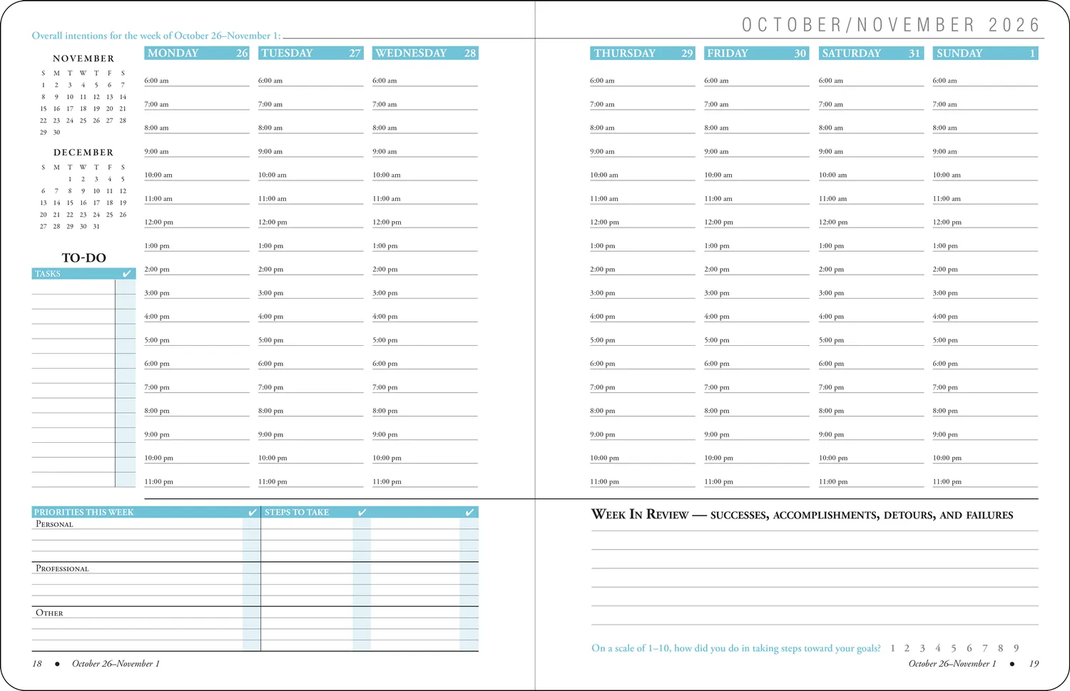 Peter Pauper Press Live with Purpose planner 2027
