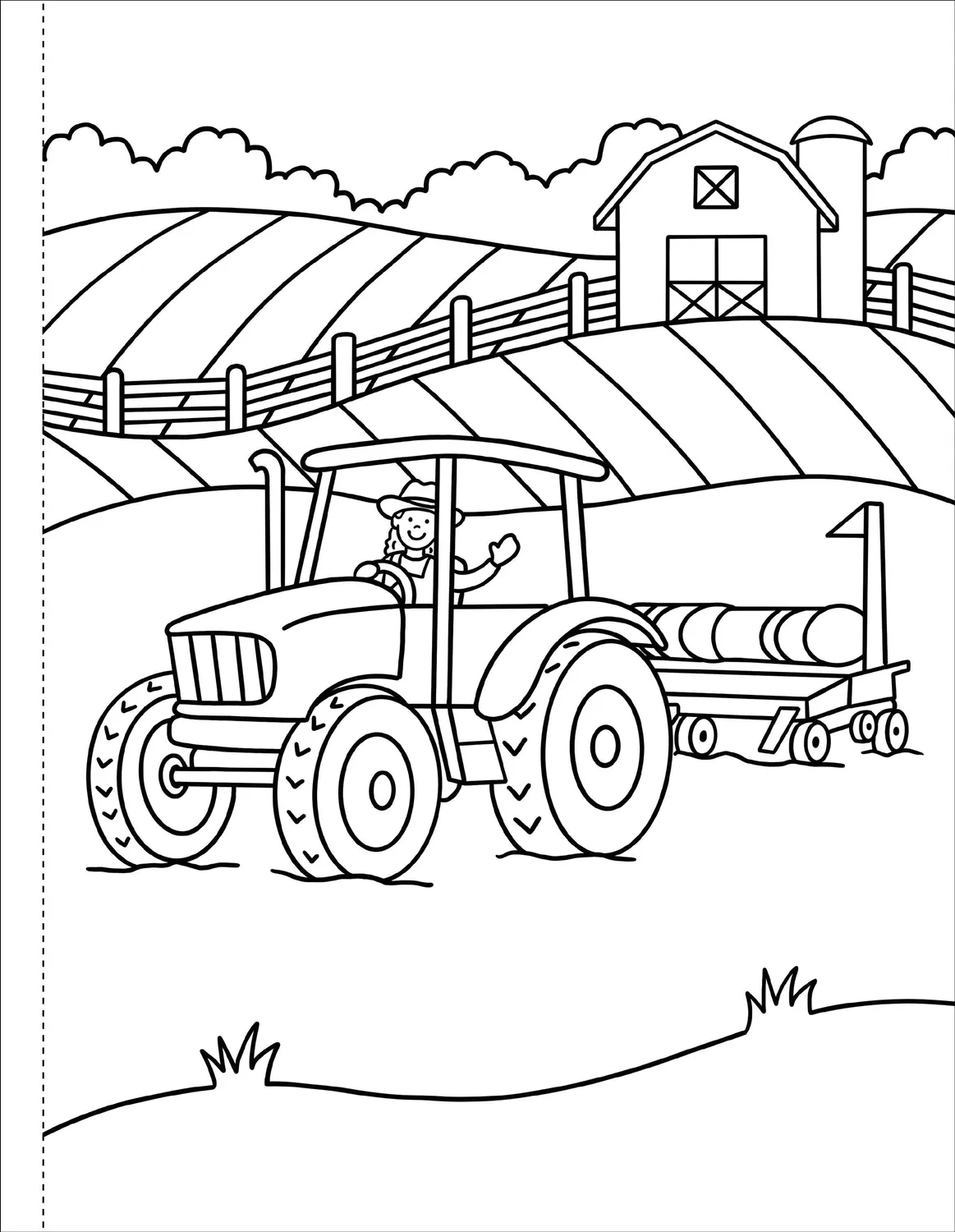 Peter Pauper Press My First Coloring Book On the Farm fargeleggingsbok