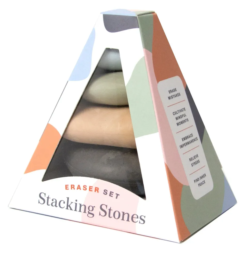 Abrams Stacking Stones viskelærsett 5 steiner stable