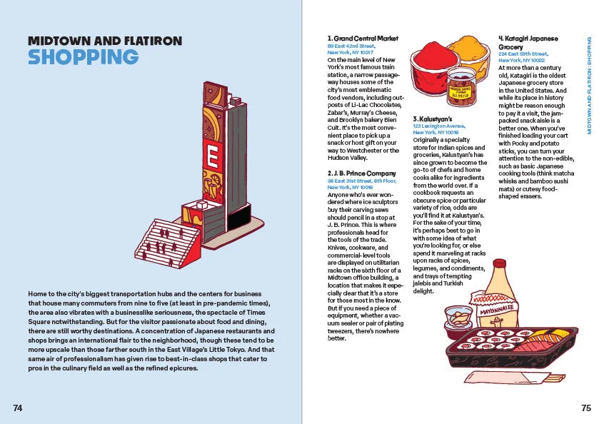 Abrams and Chronicle Eater Guide New York City pocket matguide