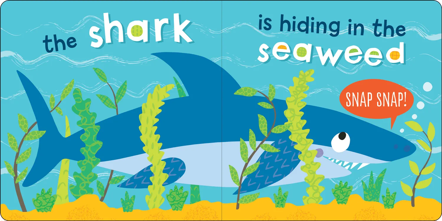 Peter Pauper Press Who is in the Ocean? pekebok baby