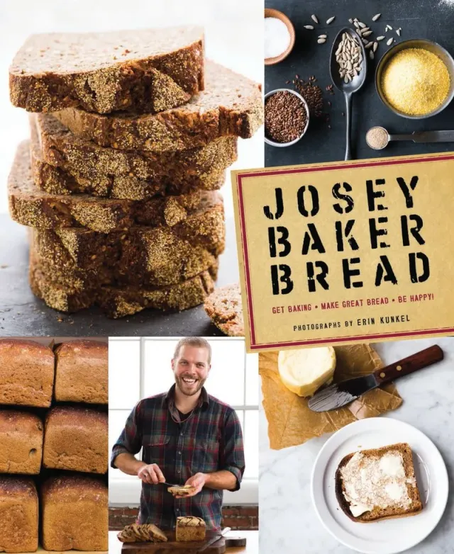Abrams and Chronicle Josey Baker Bread innbundet kokebok surdeig