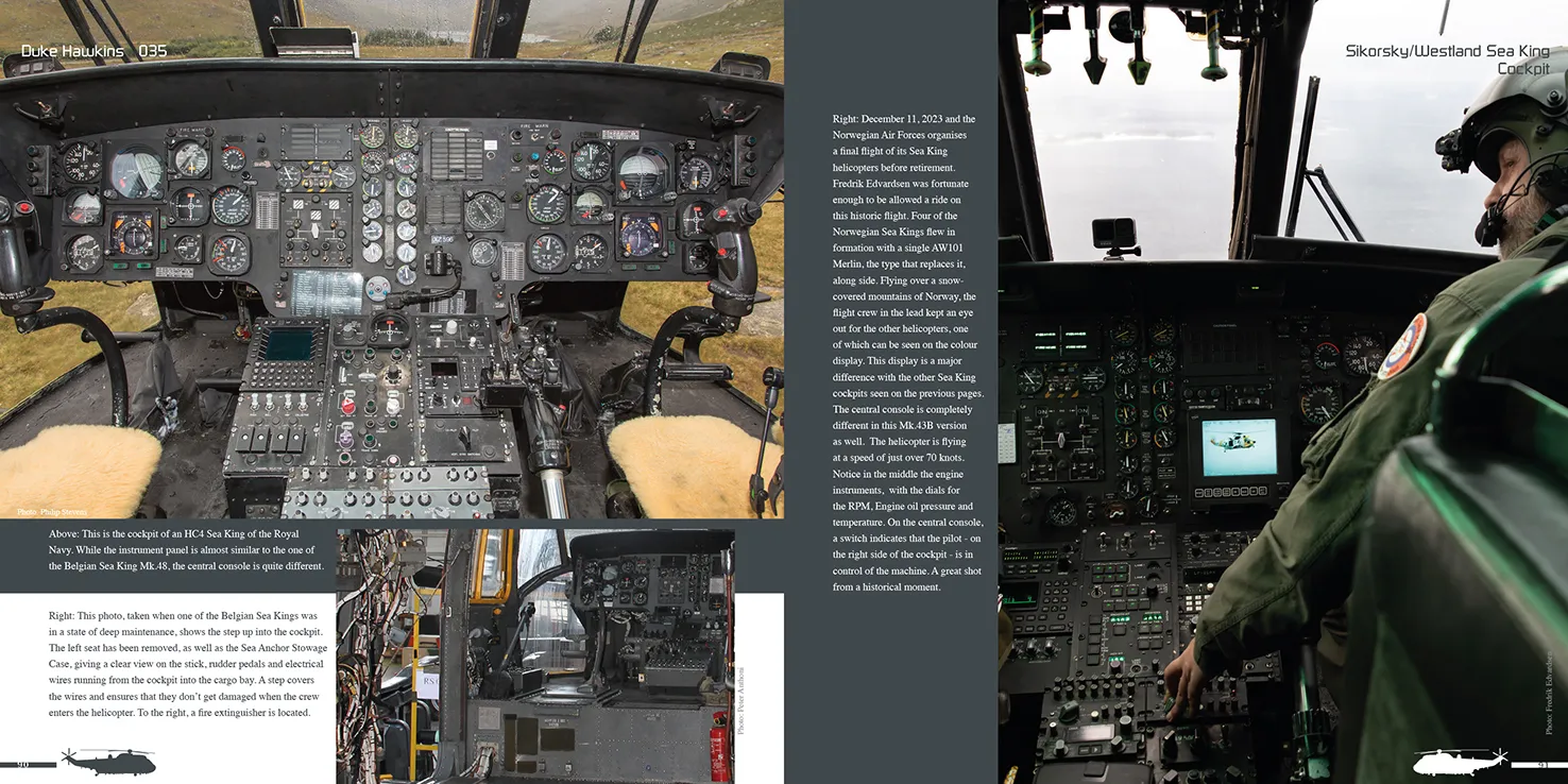 Duke Hawkins Sikorsky Westland Sea King bok 180 sider