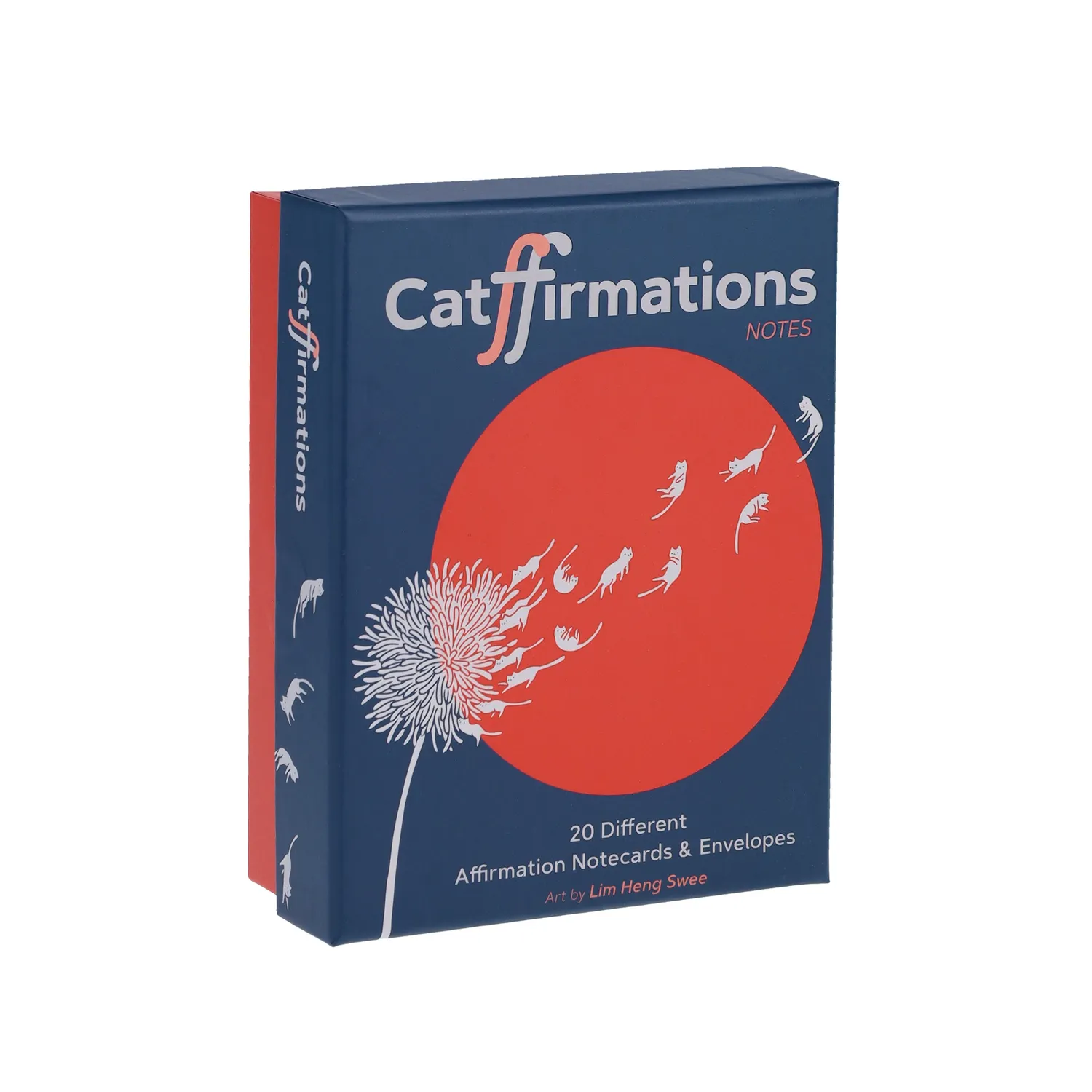 Catffirmations Notes notatkort 20 stk katt affirmasjon