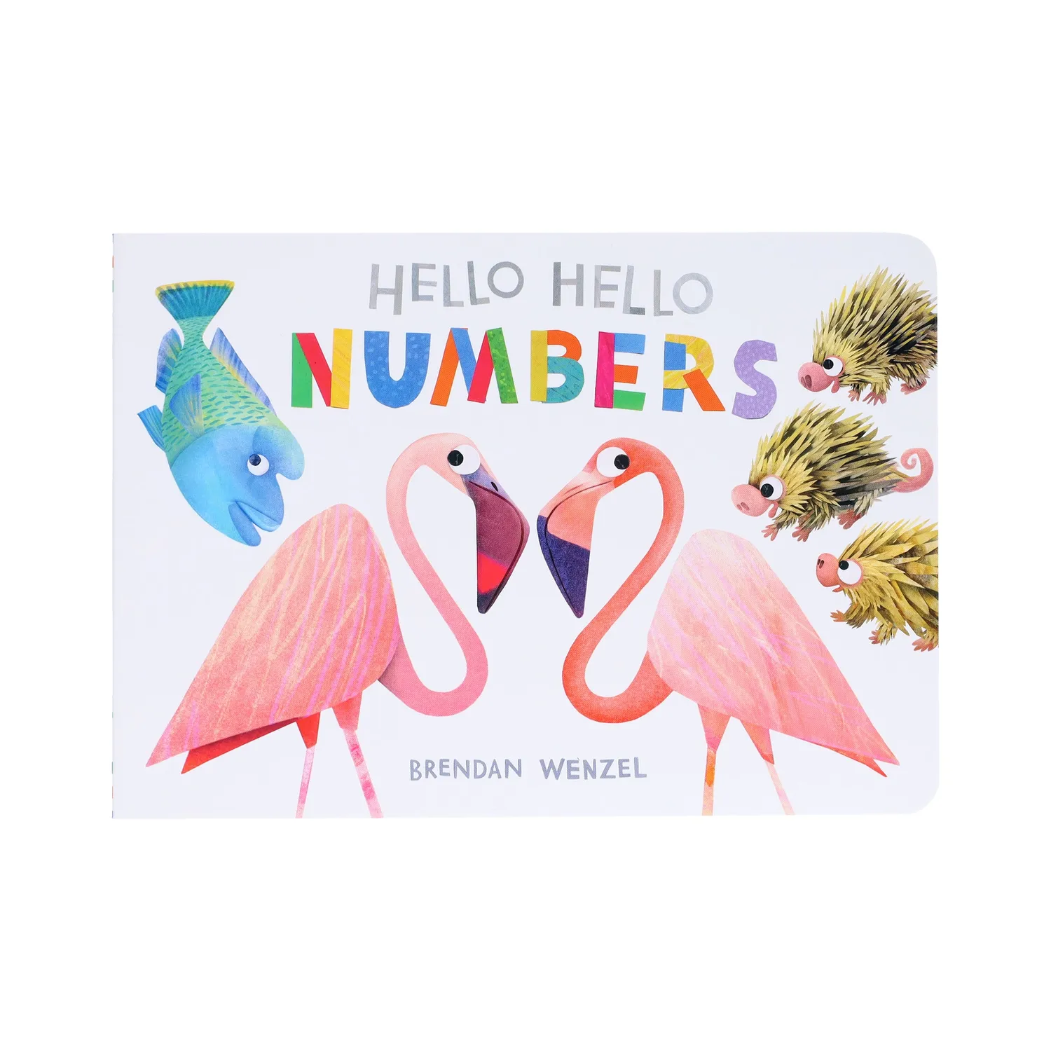 Abrams & Chronicle Books Hello Hello Numbers pekebok dyr tall