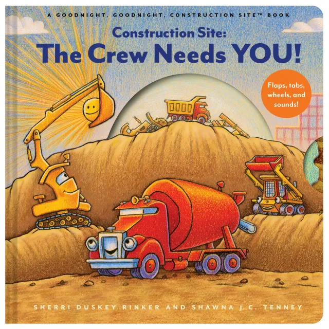 Abrams Chronicle Goodnight Construction Site Crew Needs You lydbok interaktiv