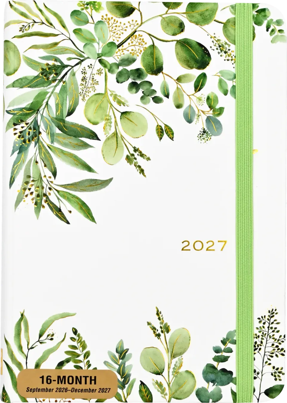 Peter Pauper Press Eucalyptus ukeplanlegger 2027 kompakt