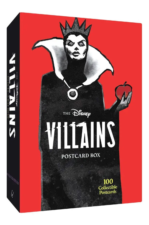 Abrams & Chronicle Disney Villains postkortboks 100 kort