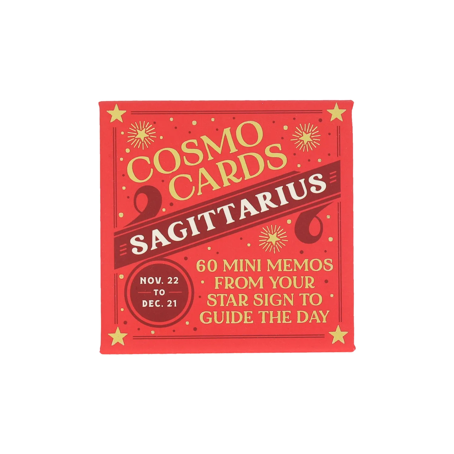 Cosmo Cards Sagittarius korteske 60 stjernetegn skytten