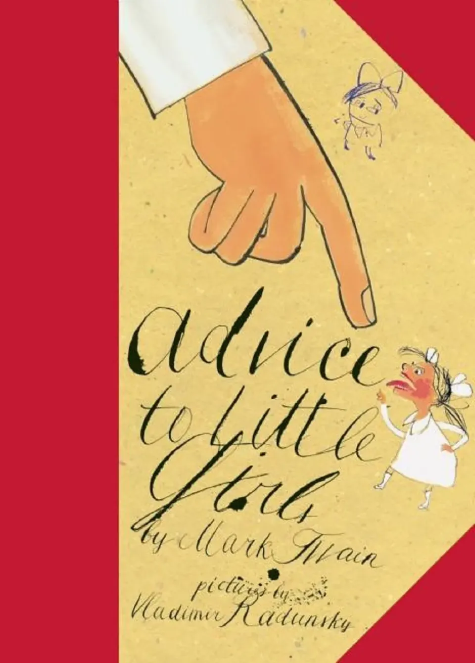 Enchanted Lion Advice to Little Girls pappbok humor