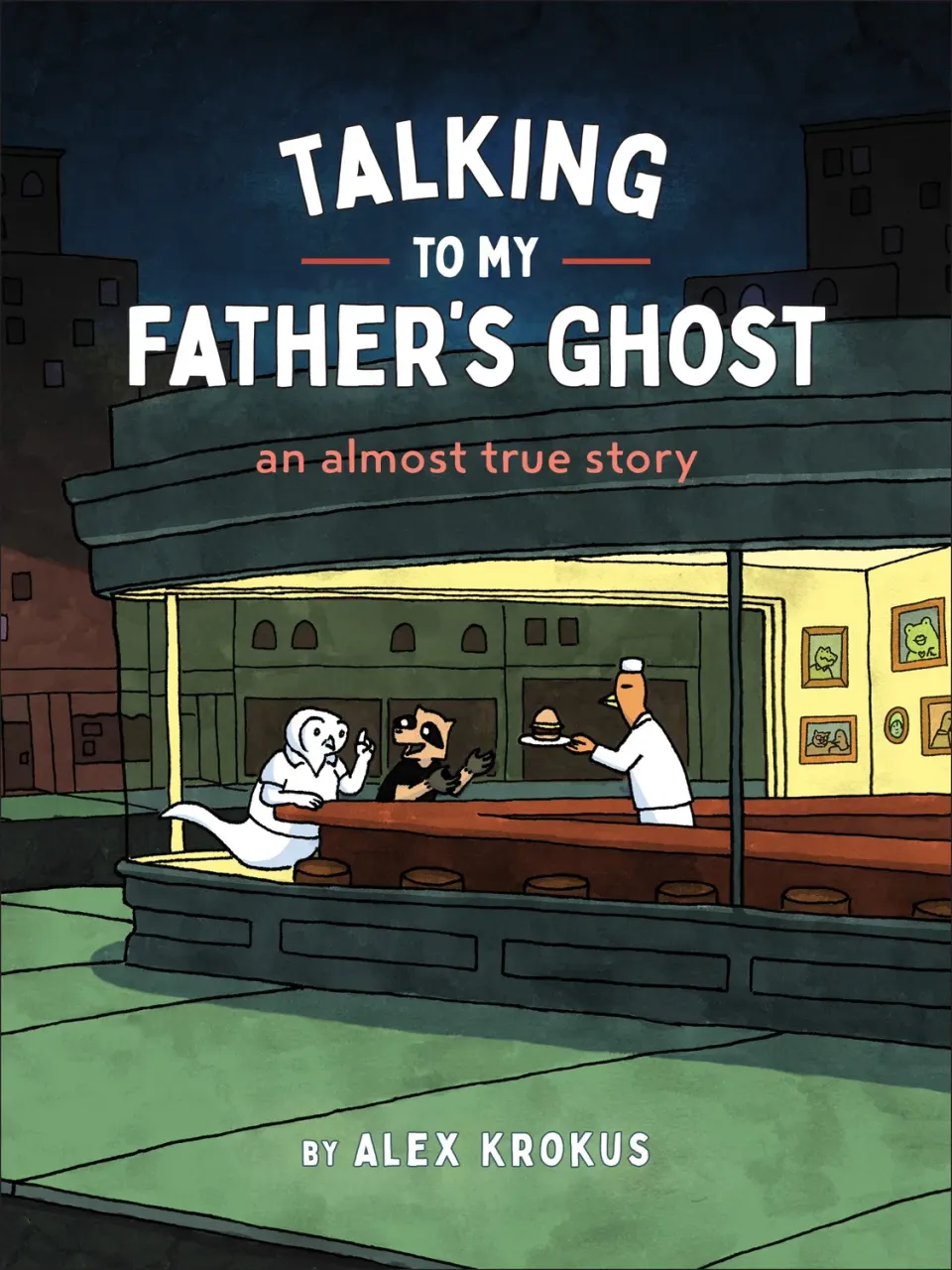 Chronicle Books Talking to My Father’s Ghost tegneserieroman pocket
