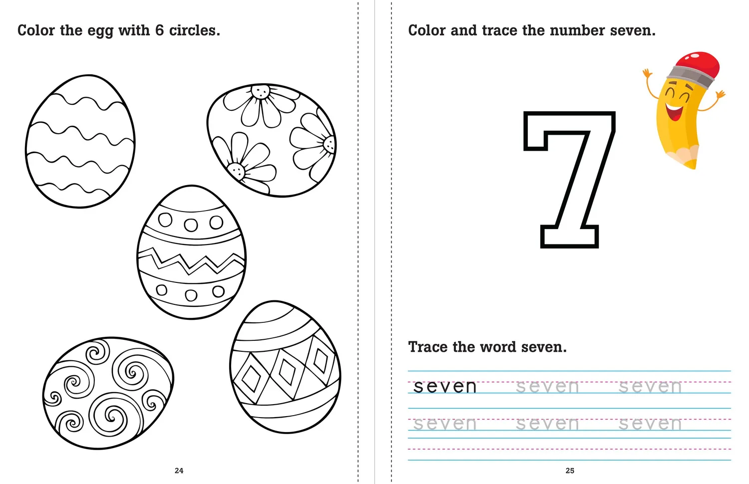Peter Pauper Press Preschool Math arbeidsbok tall 1-10 pocket