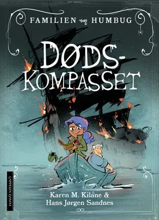 Bokia Dødskompasset innbundet pent brukt barnebok