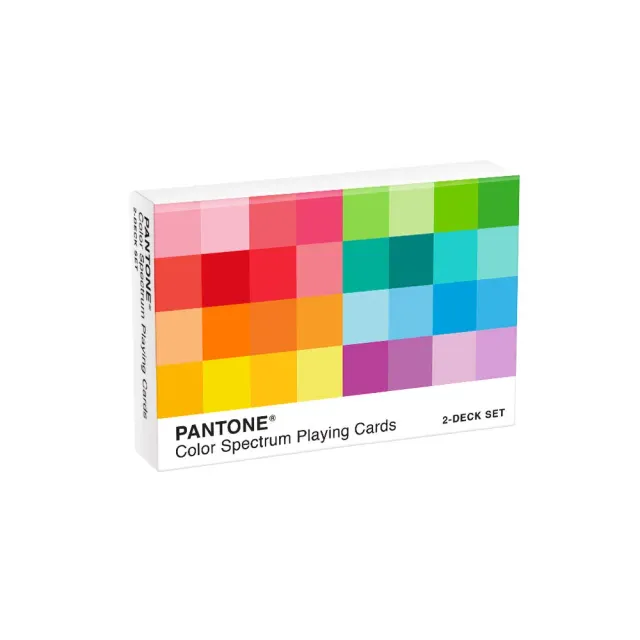 Pantone Color Spectrum spillkort 2-pak farger
