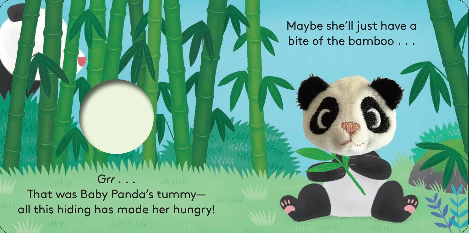 Chronicle Books Baby Panda pekebok fingerdukke