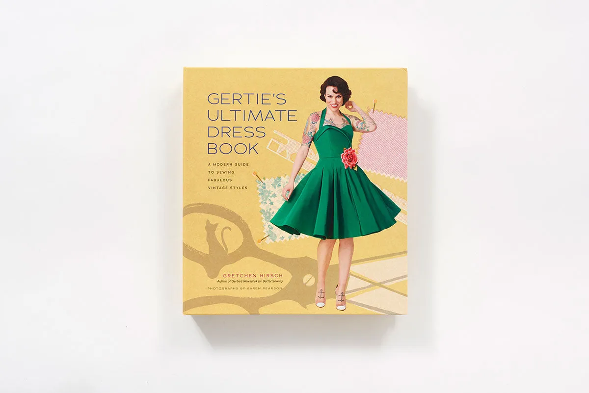 Gertie Ultimate Dress Book sybok vintagekjoler innbundet