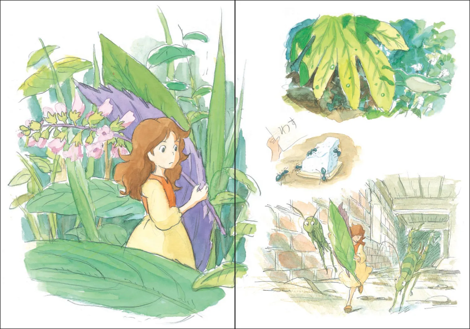 Chronicle Books Arrietty journal notatbok Studio Ghibli