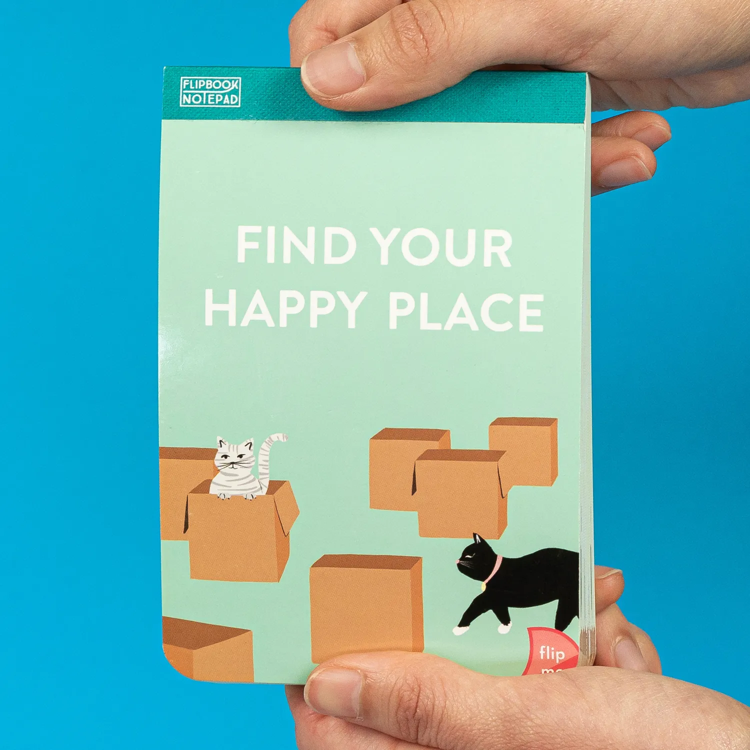 Chronicle Find Your Happy Place flipbook notatblokk