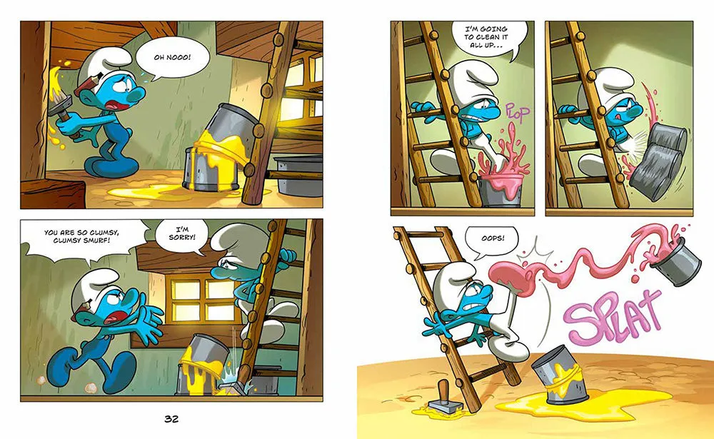 Abrams and Chronicle We Are the Smurfs Welcome to Our Village pocket
