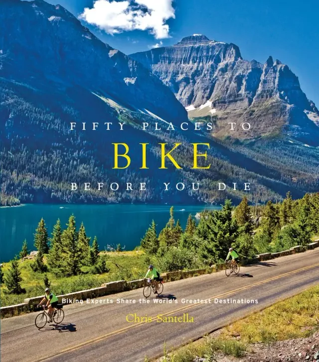 Fifty Places To Bike Before You Die innbundet sykkelbok