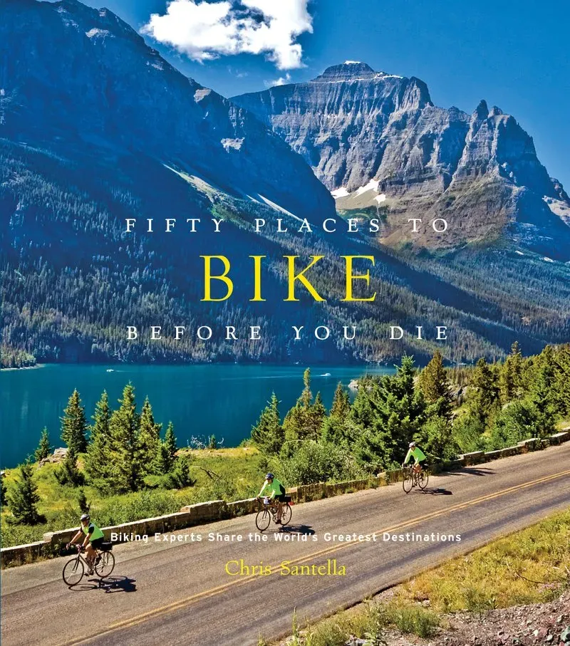 Fifty Places To Bike Before You Die innbundet sykkelbok