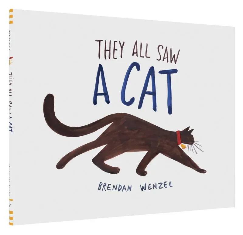 Brendan Wenzel They All Saw a Cat bildebok pocket