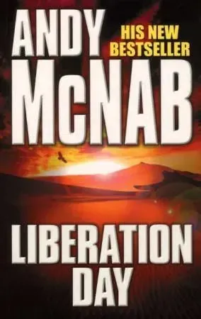 Bokia Liberation day pocketbok pent brukt engelsk thriller