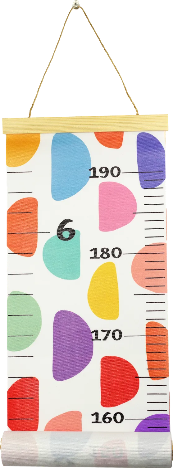 Peter Pauper Press Gumdrops vekstmåler lerret 195 cm