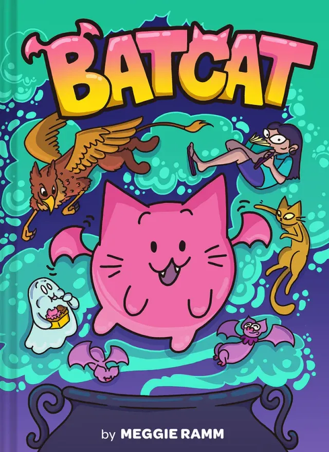 Amulet Batcat Book 1 innbundet tegneseriebok barn