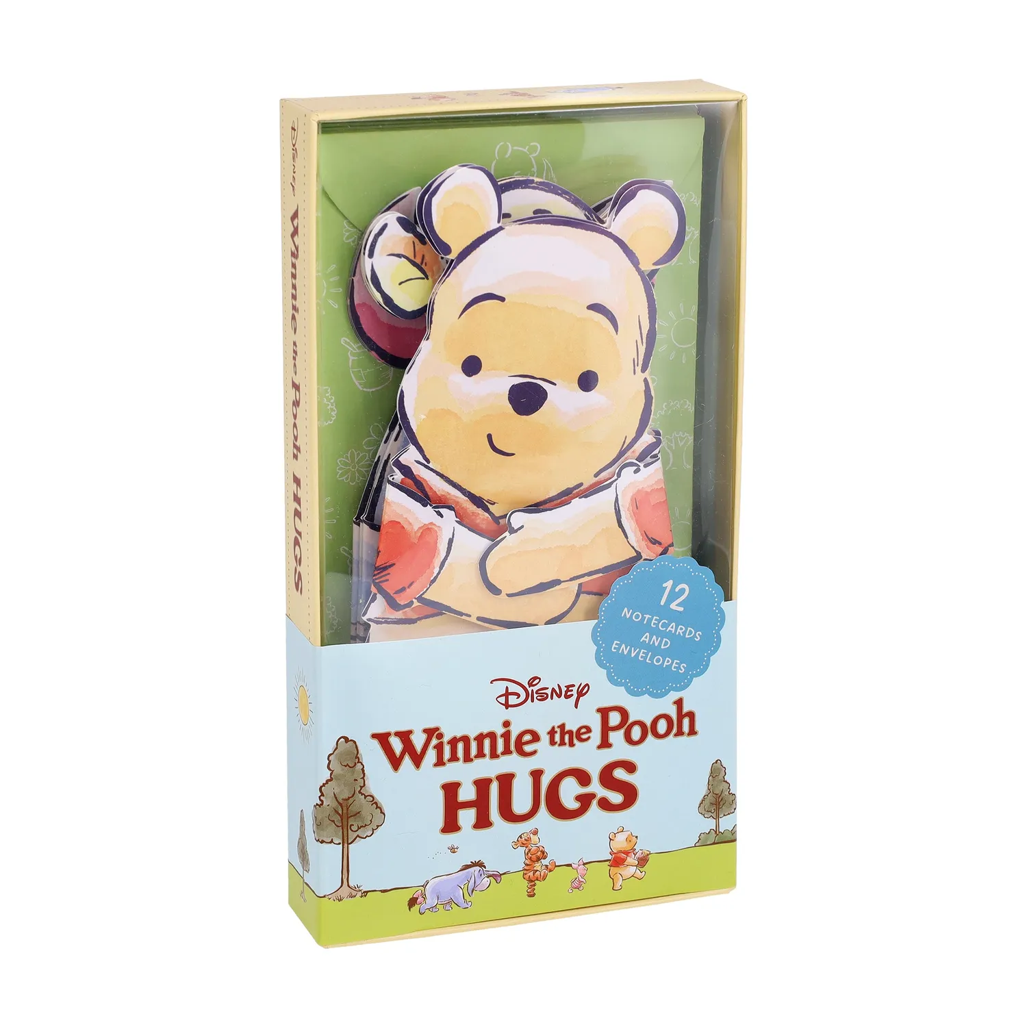 Disney Winnie the Pooh Hugs notecards 12 kort