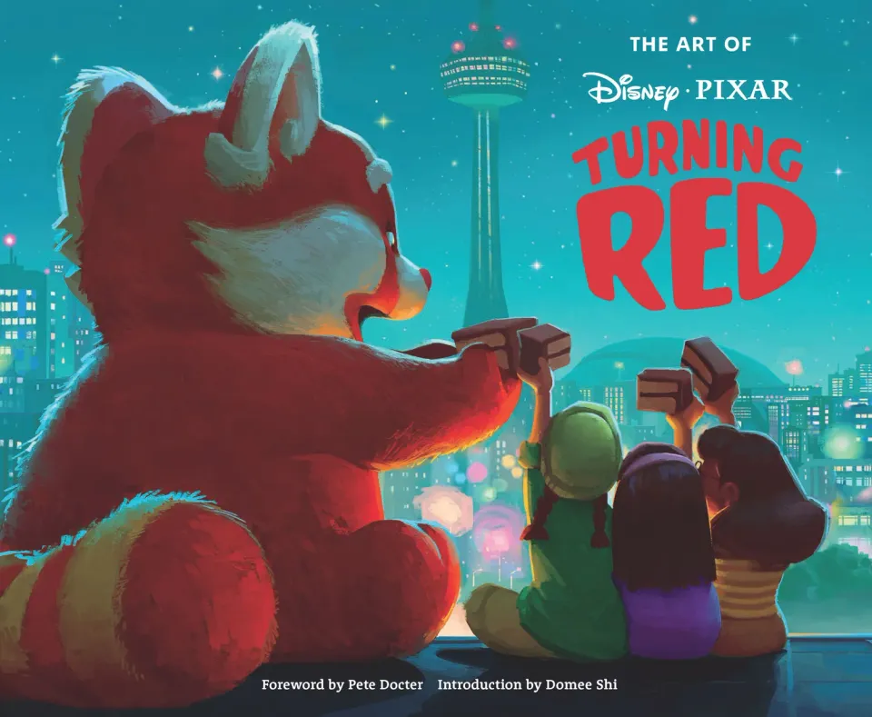 Chronicle Disney Pixar Art of Turning Red bok innbundet