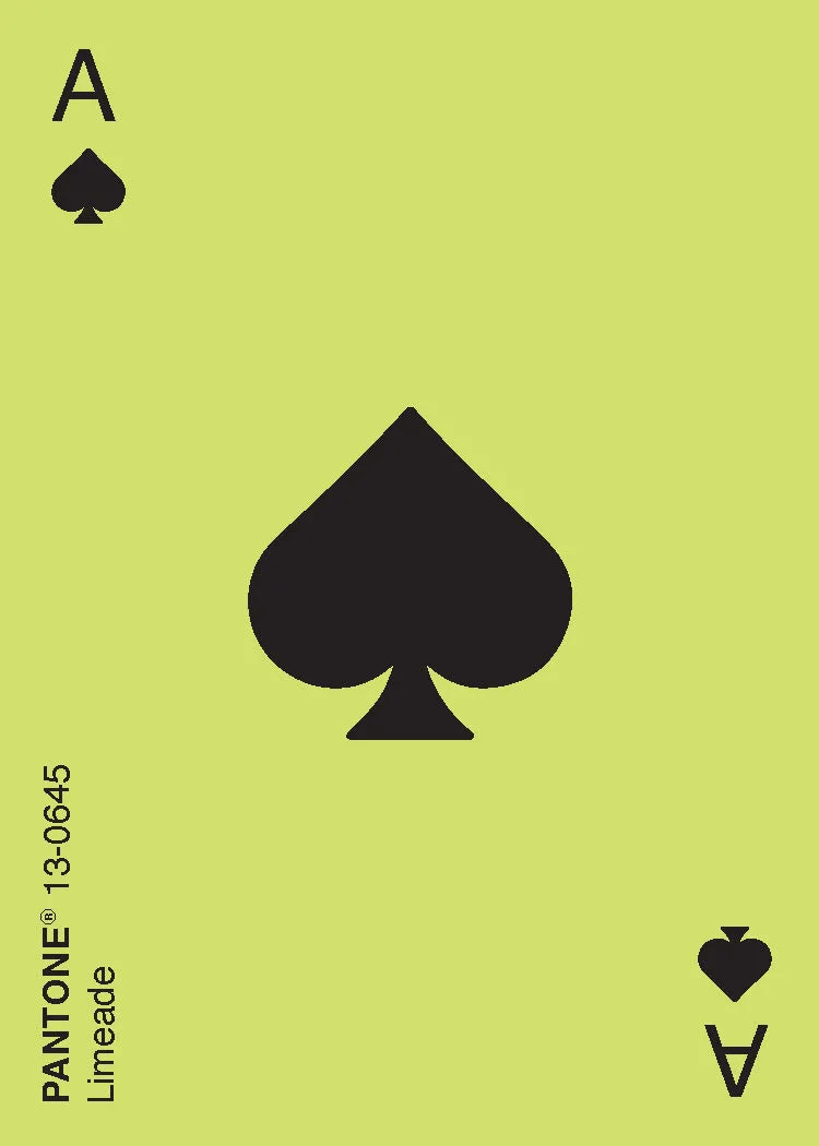 Pantone Color Spectrum spillkort 2-pak farger